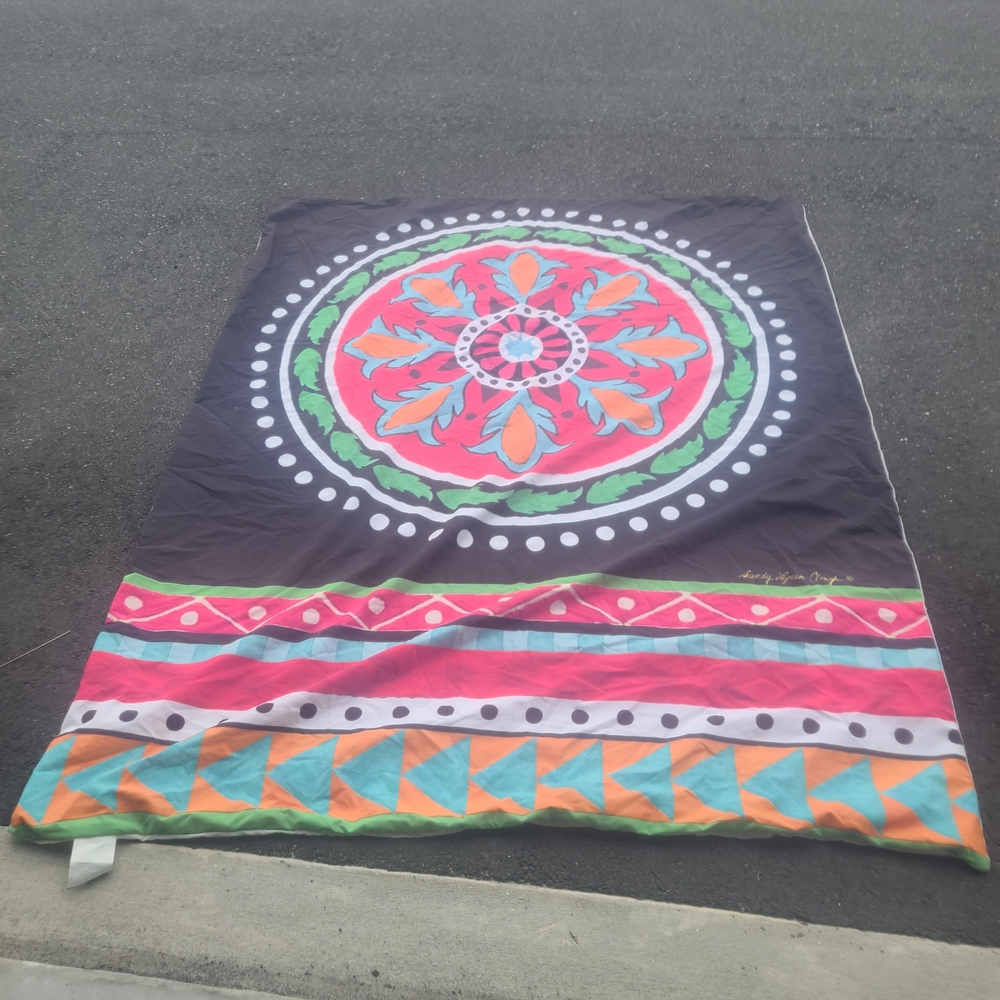 Mandala Duvet, Can Be Used As Tapestry